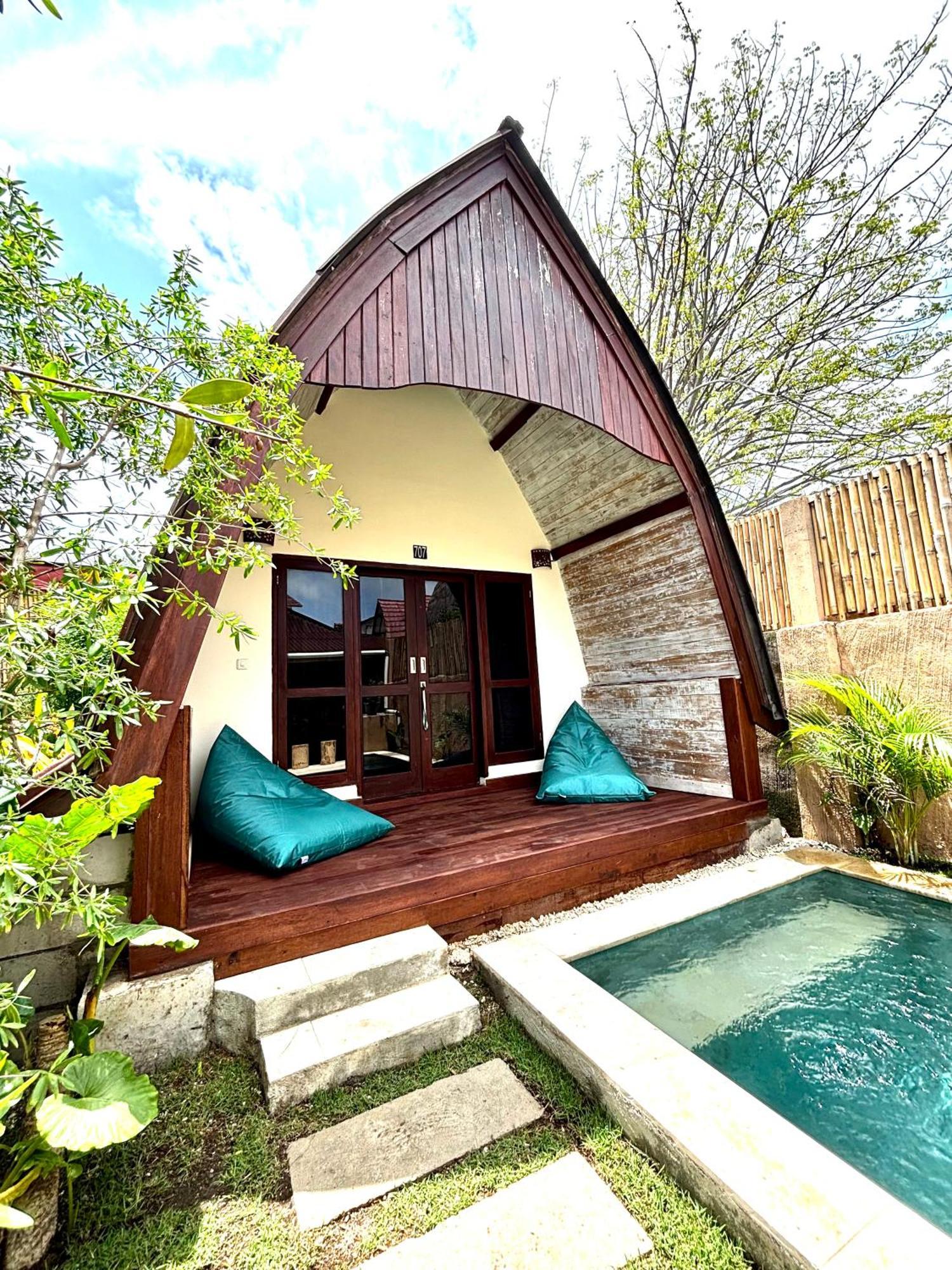 D'Gilian Bungalow Gili Trawangan Eksteriør billede