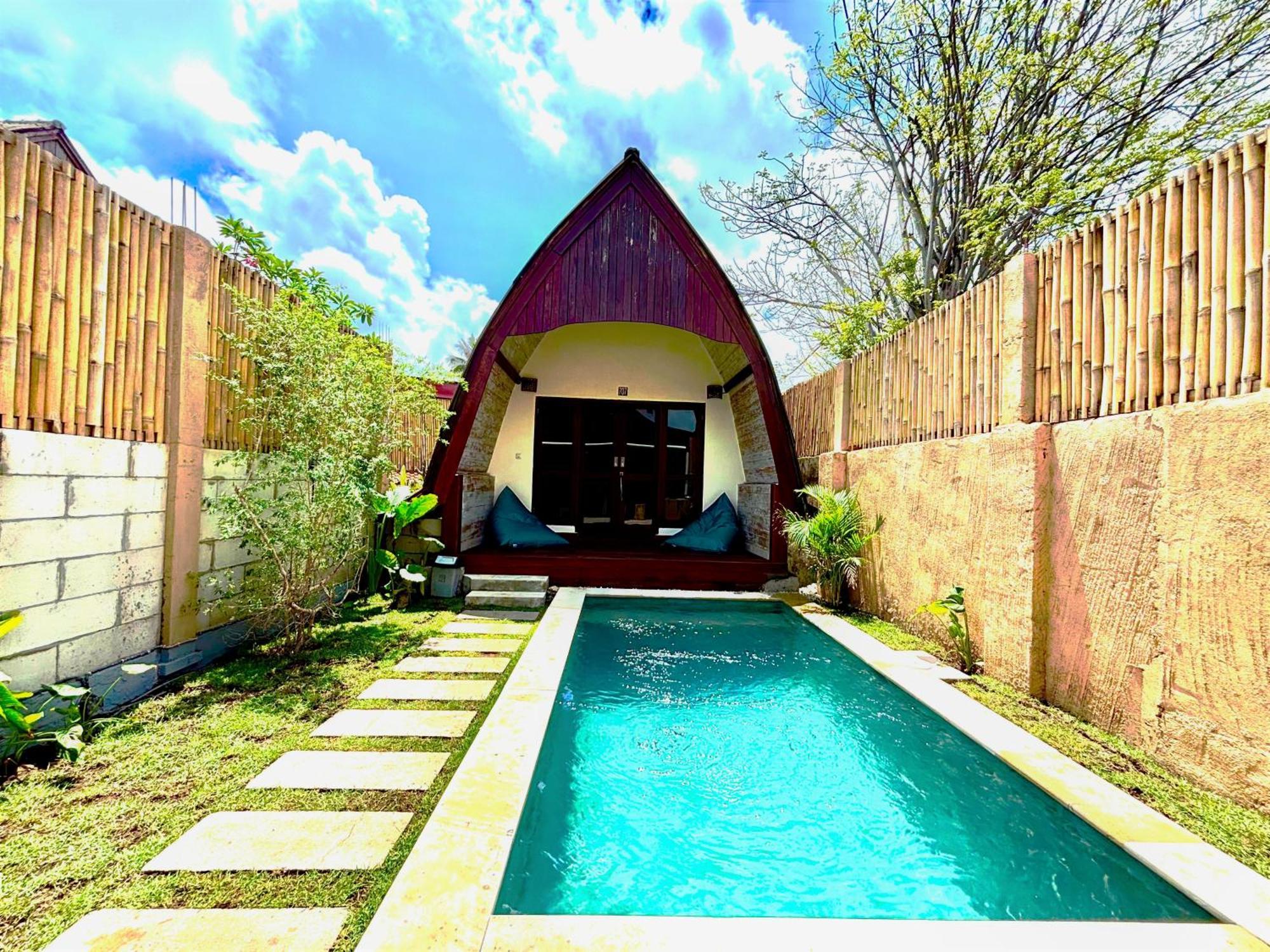 D'Gilian Bungalow Gili Trawangan Eksteriør billede